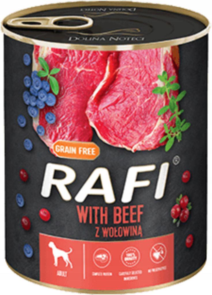 Консерва для собак Rafi з яловичиною 800 г (5902921304999)