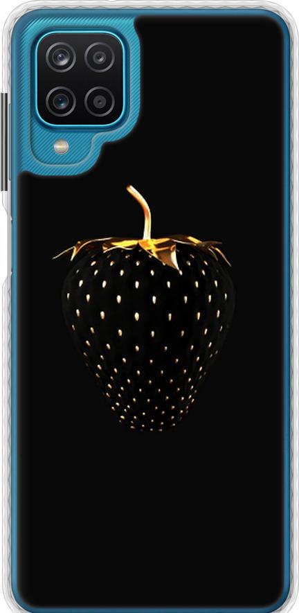 Чехол на Samsung Galaxy M12 M127F Черная клубника (3585pc-2360-42517)