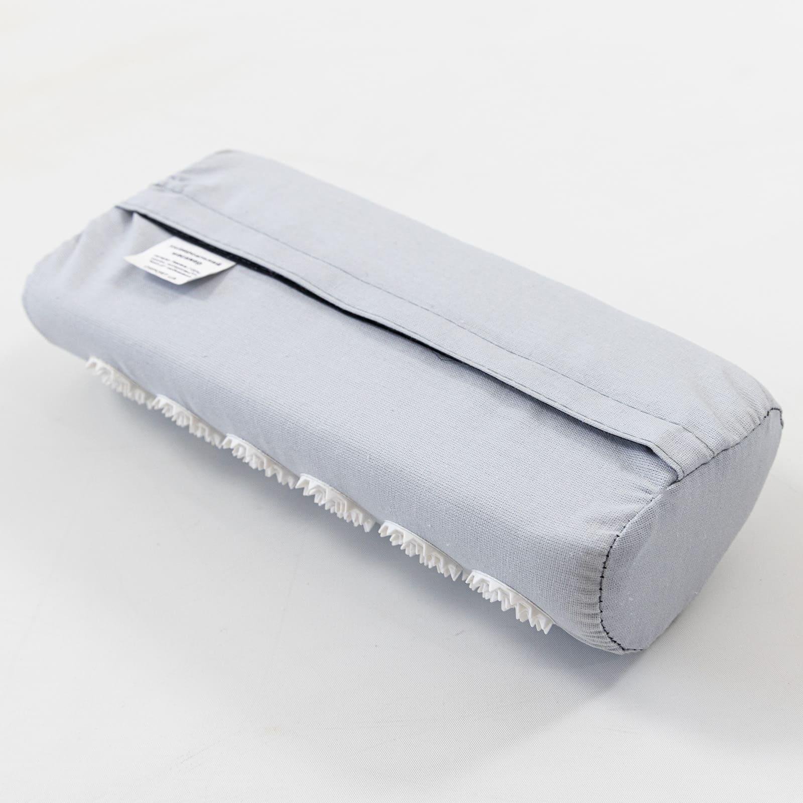 Масажний килимок OSPORT аплікатор Кузнєцова і валик масажер для спини/шиї/ніг/стоп/голови/тіла Сіро-білий (n-0141) - фото 6 Масажний килимок OSPORT аплікатор Кузнєцова і валик масажер для спини/шиї/ніг/стоп/голови/тіла Сіро-білий (n-0141) - фото 6