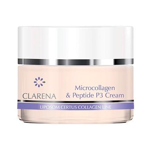 Крем Clarena Microcollagen&Peptide P3 з мікроколагеном та біоміметичними пептидами та віт С 50 мл (1166)