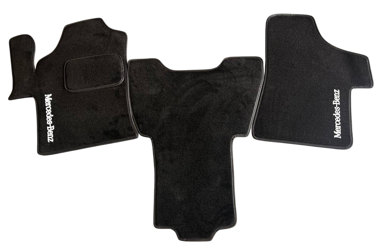 Килимки в салон ворсові для Mercedes Vito 639 2003-2014 5 шт. Чорний (27327291)
