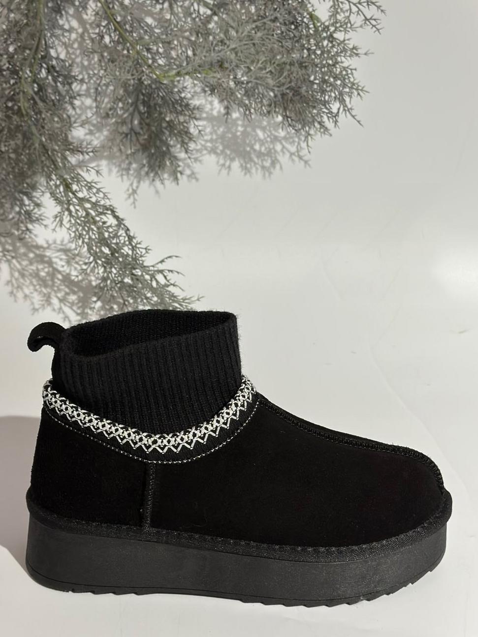 Замшевые угги на овчине Stilli UGN60-1 р. 36 Черный - фото 2 Замшевые угги на овчине Stilli UGN60-1 р. 36 Черный - фото 2