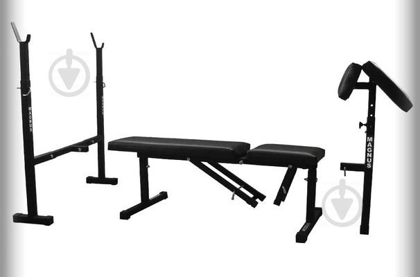 Регулируемая скамья Magnus MC-L005 Черная