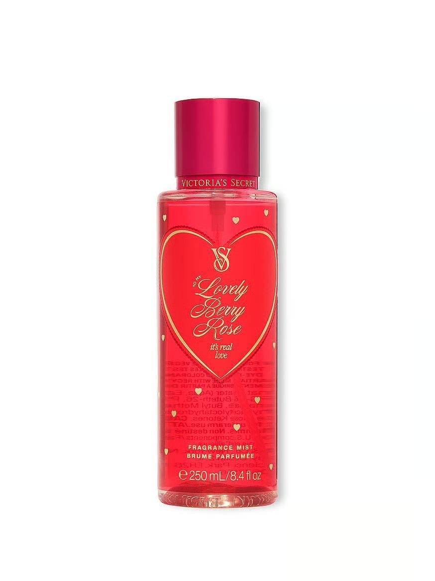 Спрей для тела Victoria's Secret Lovely Berry Rose Fragrance Mist 250 мл (27083957)