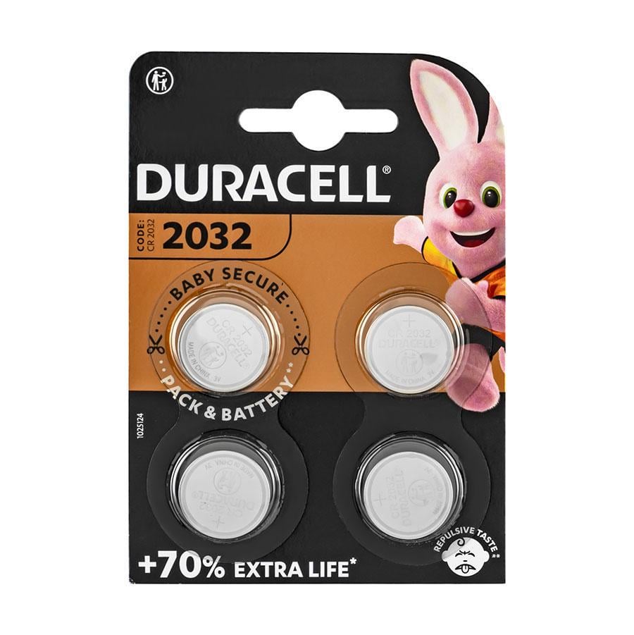 Батарейка Duracell CR2032 DSN 4 шт. (217766)