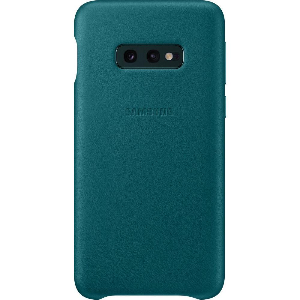 Чехол кожаный противоударный Official Leather Cover EF-VG970LGEGRU для Samsung Galaxy S10e Green Чехол кожаный противоударный Official Leather Cover EF-VG970LGEGRU для Samsung Galaxy S10e Green