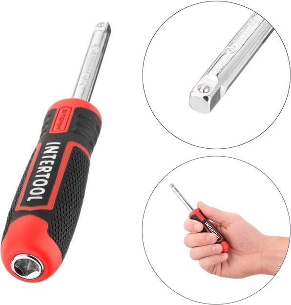 Набір інструментів Intertool Storm 46 шт. (ET-8046) - фото 6 Набір інструментів Intertool Storm 46 шт. (ET-8046) - фото 6