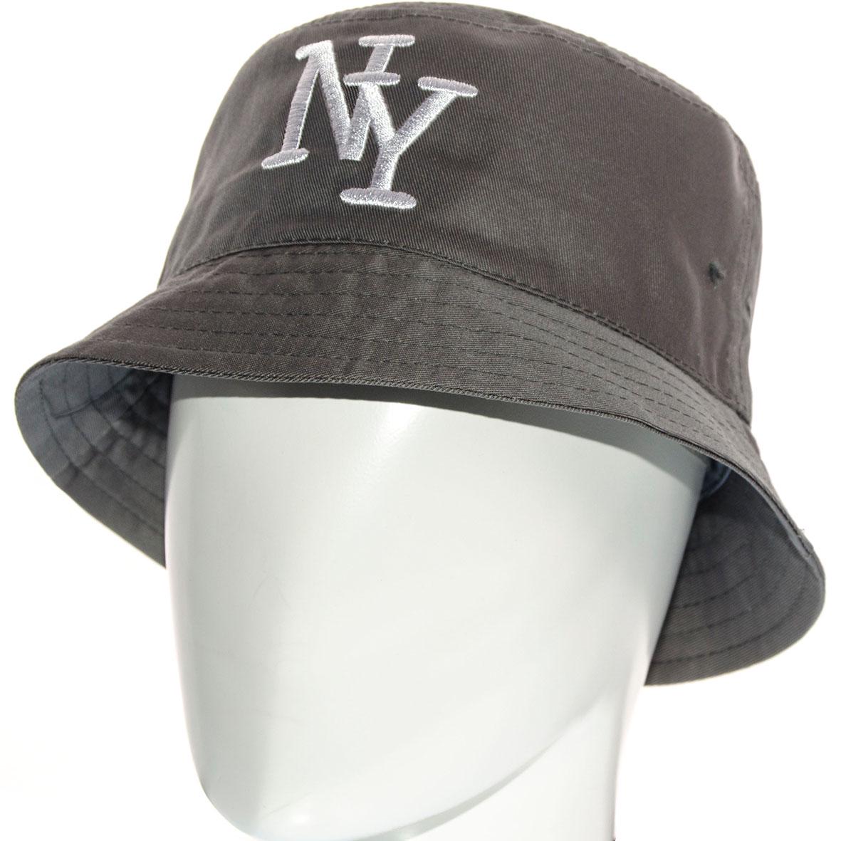 Панама из хлопка New York PKH21947 L/57-58 см Серый (84379)