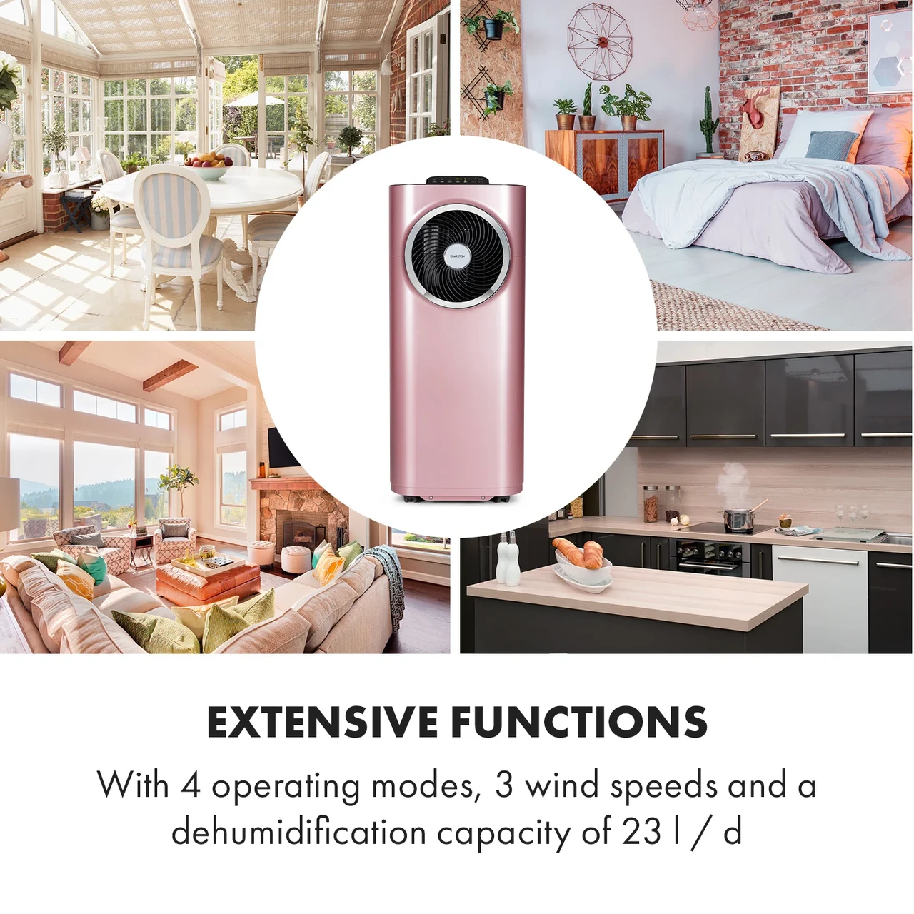 Кондиціонер KLARSTEIN Kraftwerk Smart 12K 3в1 (10035740) - фото 5