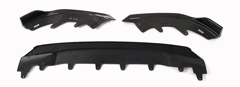 Накладка на передний бампер DDCarbon BMW 2 серия G42 2021- карбон (136664) Накладка на передний бампер DDCarbon BMW 2 серия G42 2021- карбон (136664)
