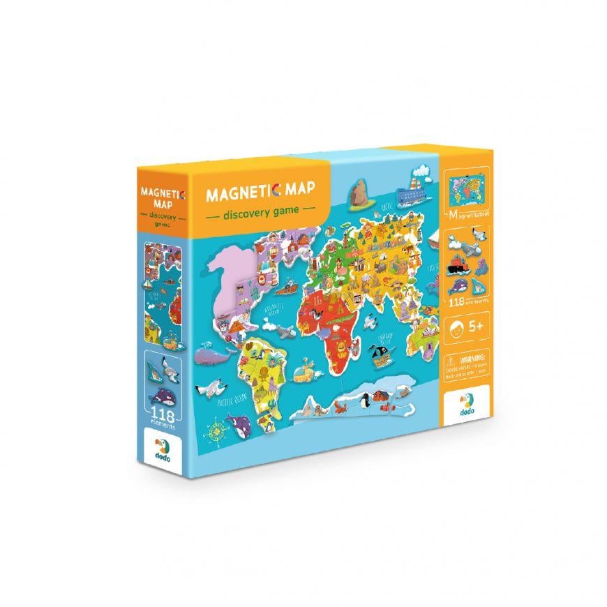 Игра настольная DoDo Toys Карта планеты (SR-113-N-399)