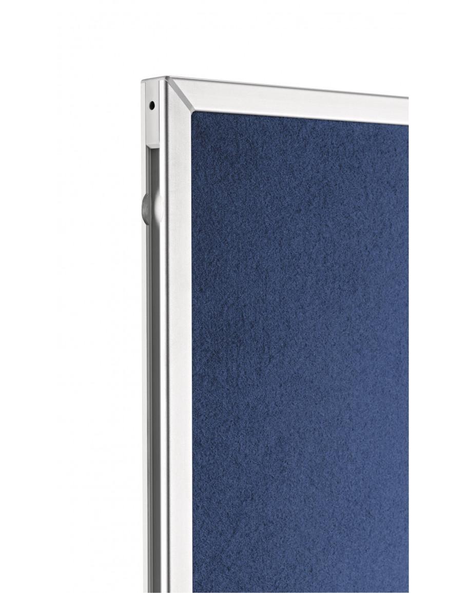 Модерационная доска Magnetoplan Evolution+ Folding Felt-Blue Mobile 1200x1500 мм Синий - фото 5