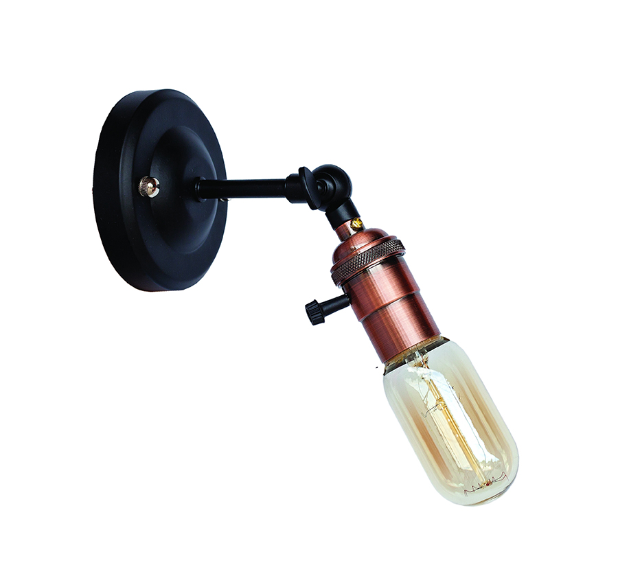 Бра Levistella Lofty с патроном AMP19 Черный/Медный (1963530247)