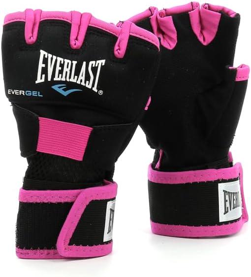 Бинты-перчатки Everlast EVERGEL HAND WRAPS Жен S/M Черный/Розовый