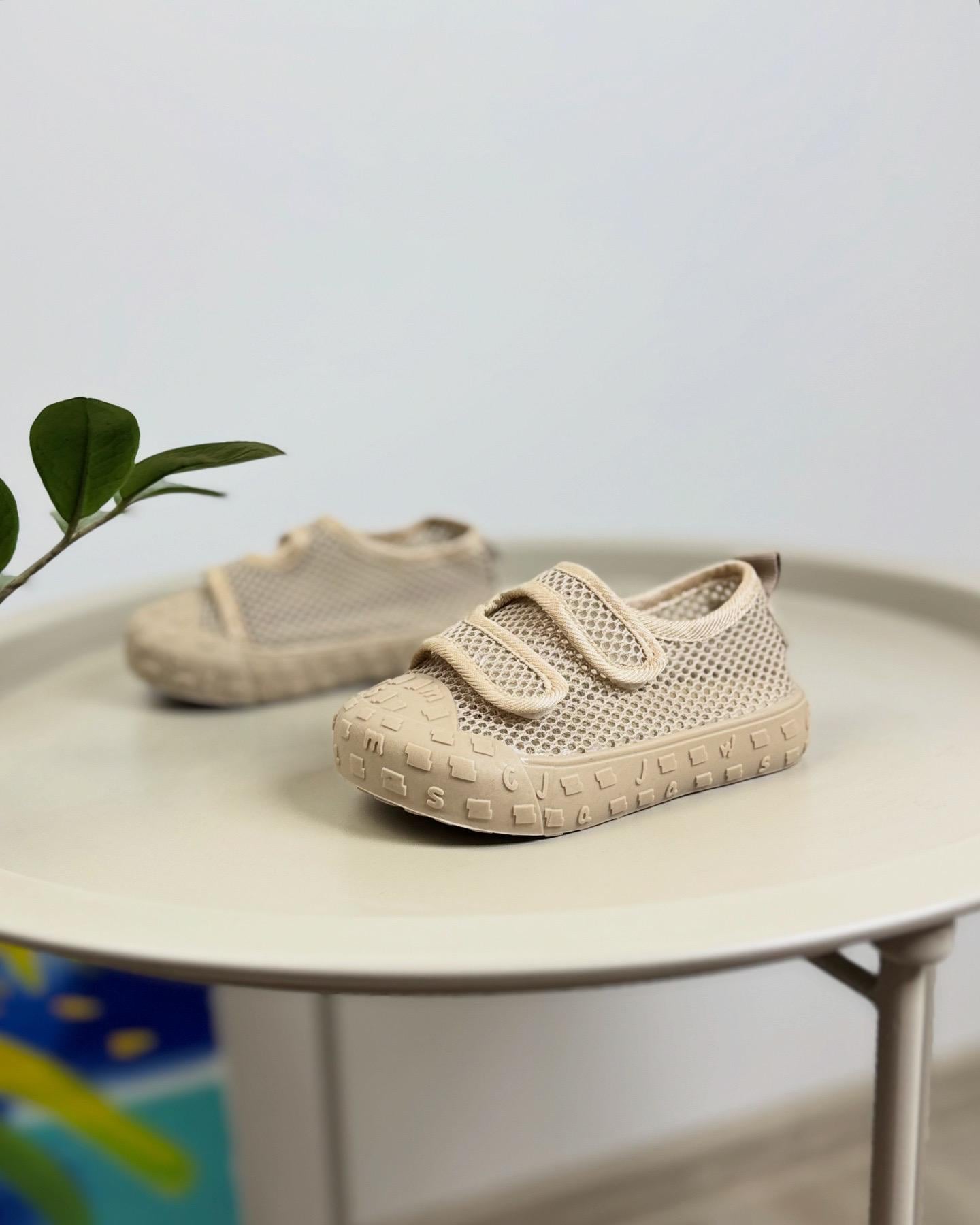 Кроссовки детские р. 25 Бежевый (1537)