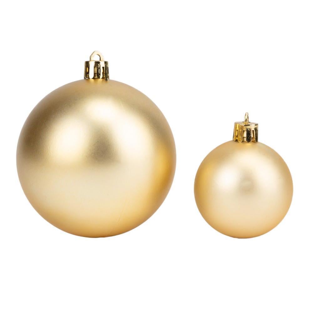 Набір ялинкових кульок Золоті вогники 68 шт. (6042-007) - фото 7