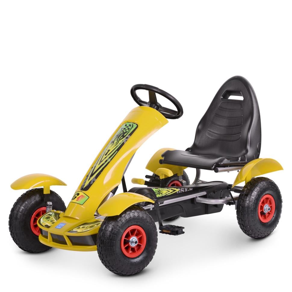 Велокарт детский Bambi kart M 1450-6 ручной тормоз (32896)