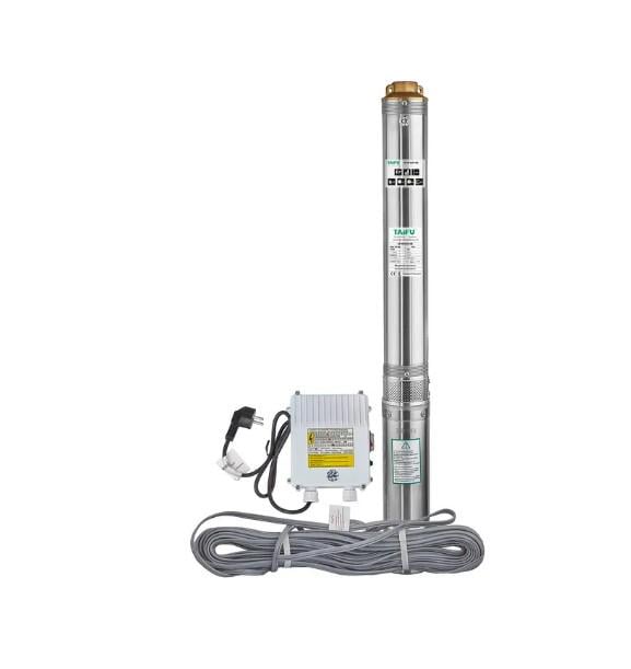 Насос скважинный центробежный Taifu 4STM 6/20+2M 2200 Вт с кабелем 2 м и пультом (TF3397) Насос скважинный центробежный Taifu 4STM 6/20+2M 2200 Вт с кабелем 2 м и пультом (TF3397)