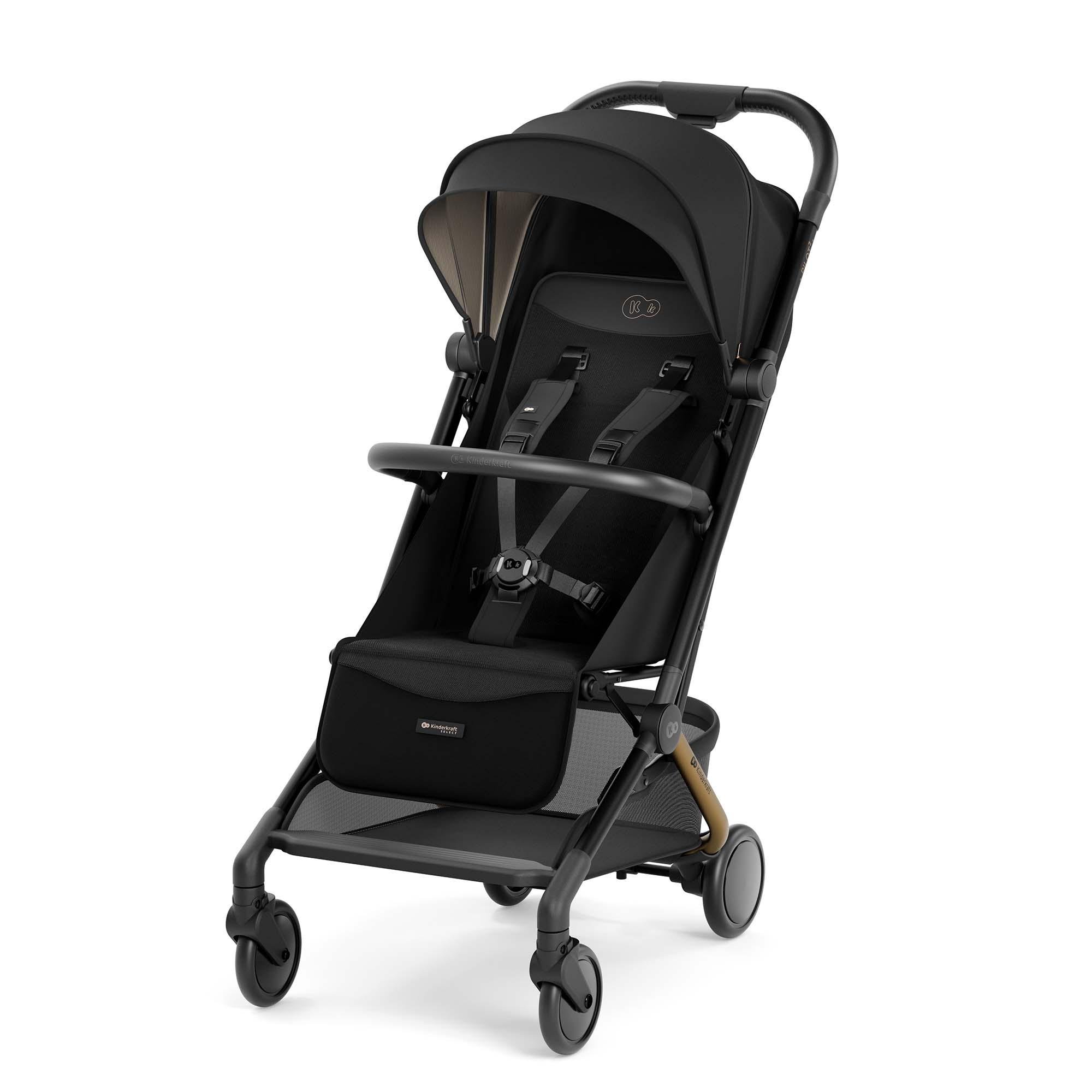 Коляска прогулочная Kinderkraft Pilot 2 Midnight Black (SPILO02BLK0000)