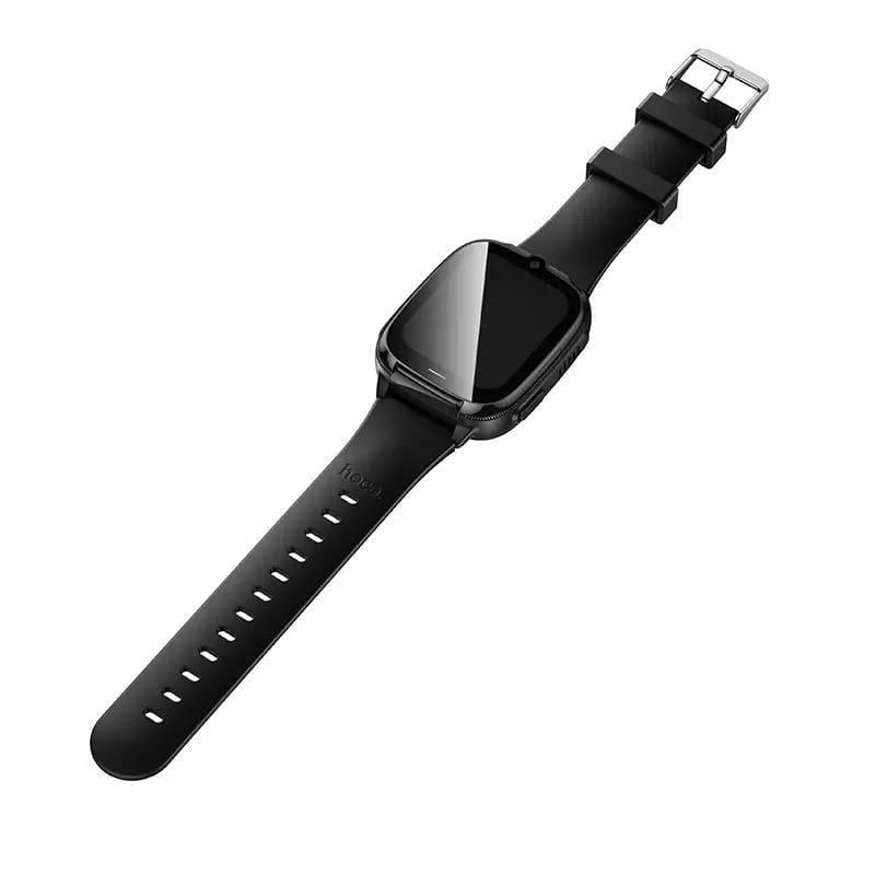 Смарт-годинник дитячий під сім карту Hoco Y106 4G LTE з GPS та функцією відео дзвінка Чорний (31800938) - фото 3