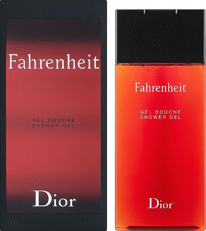 Гель для душа мужской Christian Dior Fahrenheit 200 мл (386810)