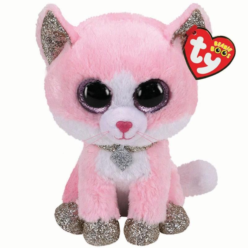 Мягкая игрушка TY Beanie Boos Fiona Котенок 15 см (36366)