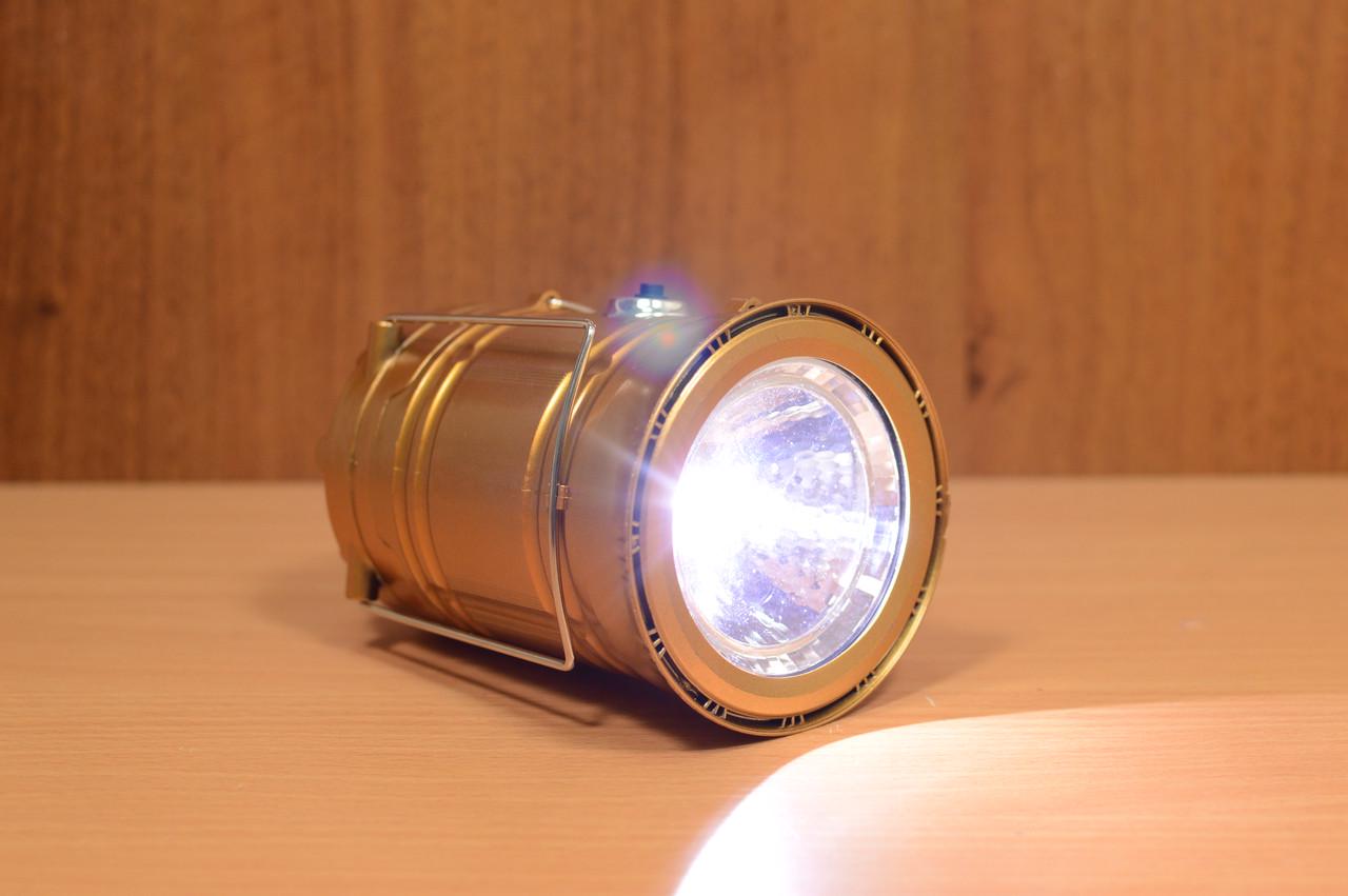 Ліхтар світлодіодний для кемпінгу XF-5808Т з ефектом полум'я (193997) - фото 2