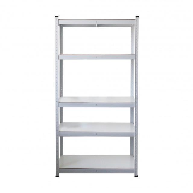 Стеллаж металлический Siker P9040L 180х90х40 см Белый (17816619) - фото 2 Стеллаж металлический Siker P9040L 180х90х40 см Белый (17816619) - фото 2