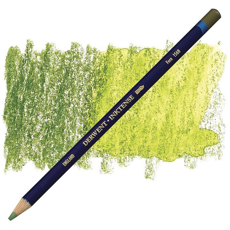 Карандаш акварельный Derwent Inktense чернильный 1560 Зеленый мох (2301887)