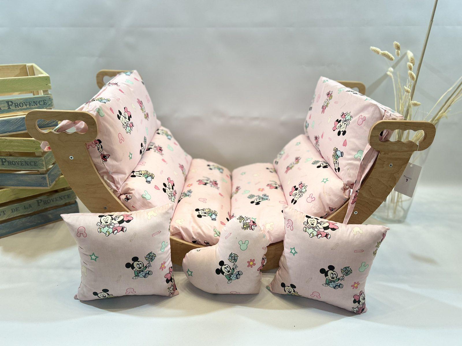 Дитячий тренажер з матрасом Paradox Арка Піклер з натурального дерева (2901202340) - фото 1