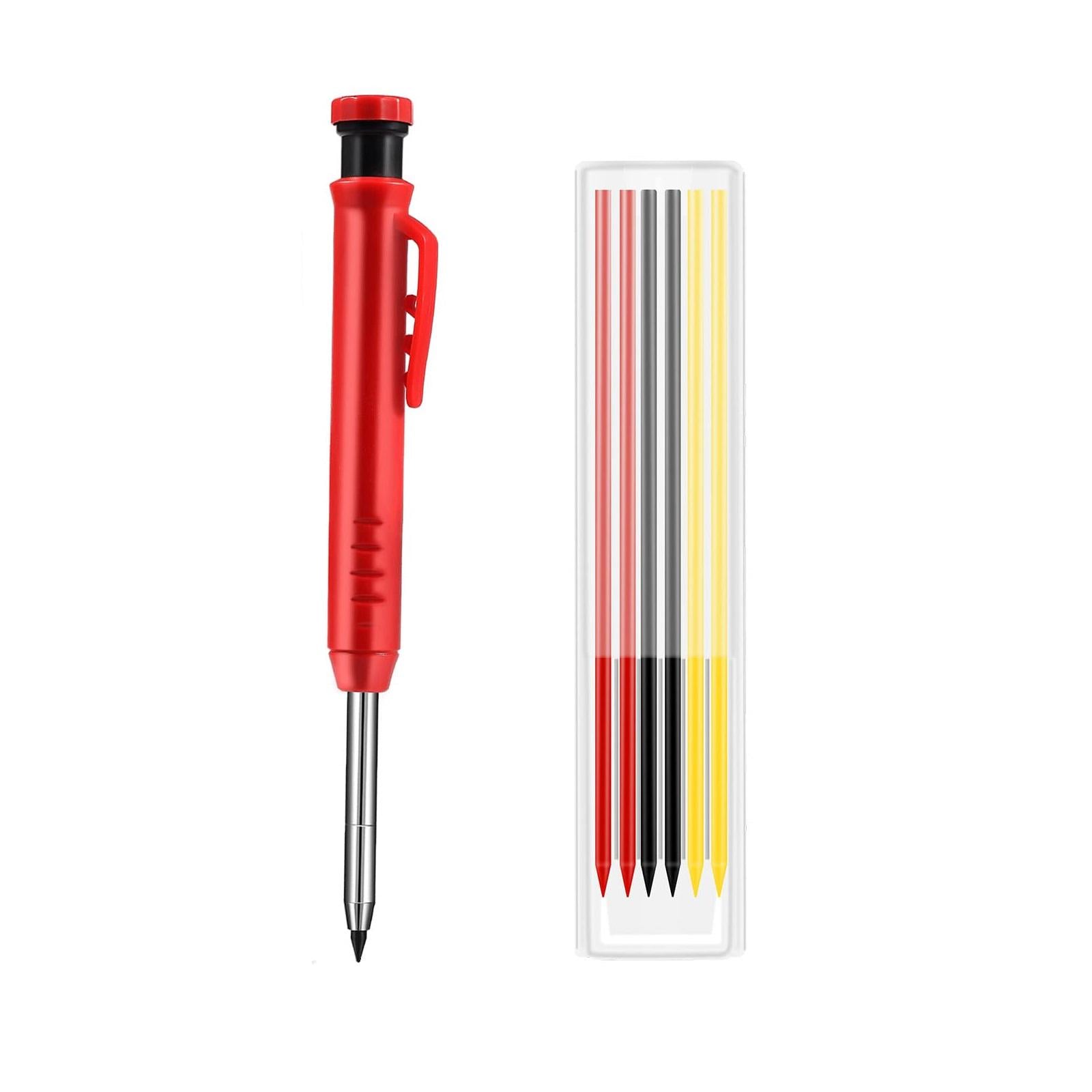 Строительный карандаш TambTace с 6 стержнями Красный (2244)