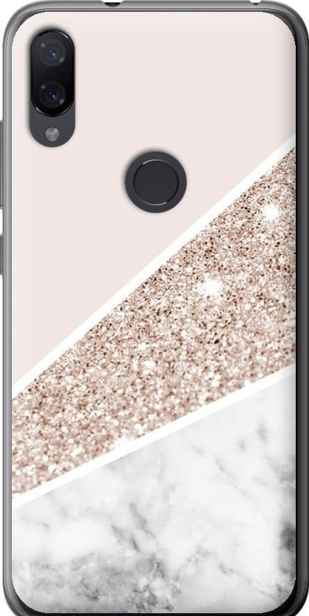 Чехол на Xiaomi Mi Play Пастельный мрамор (4342t-1644-42517)