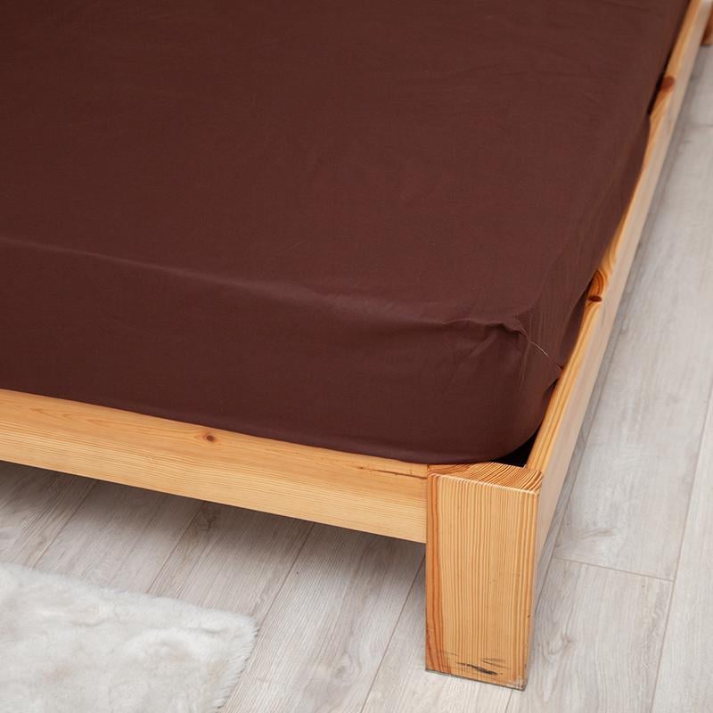 Простирадло з гумкою ТЕП Натхнення 200х200 см Шоколадний (18445) - фото 3 Простирадло з гумкою ТЕП Натхнення 200х200 см Шоколадний (18445) - фото 3