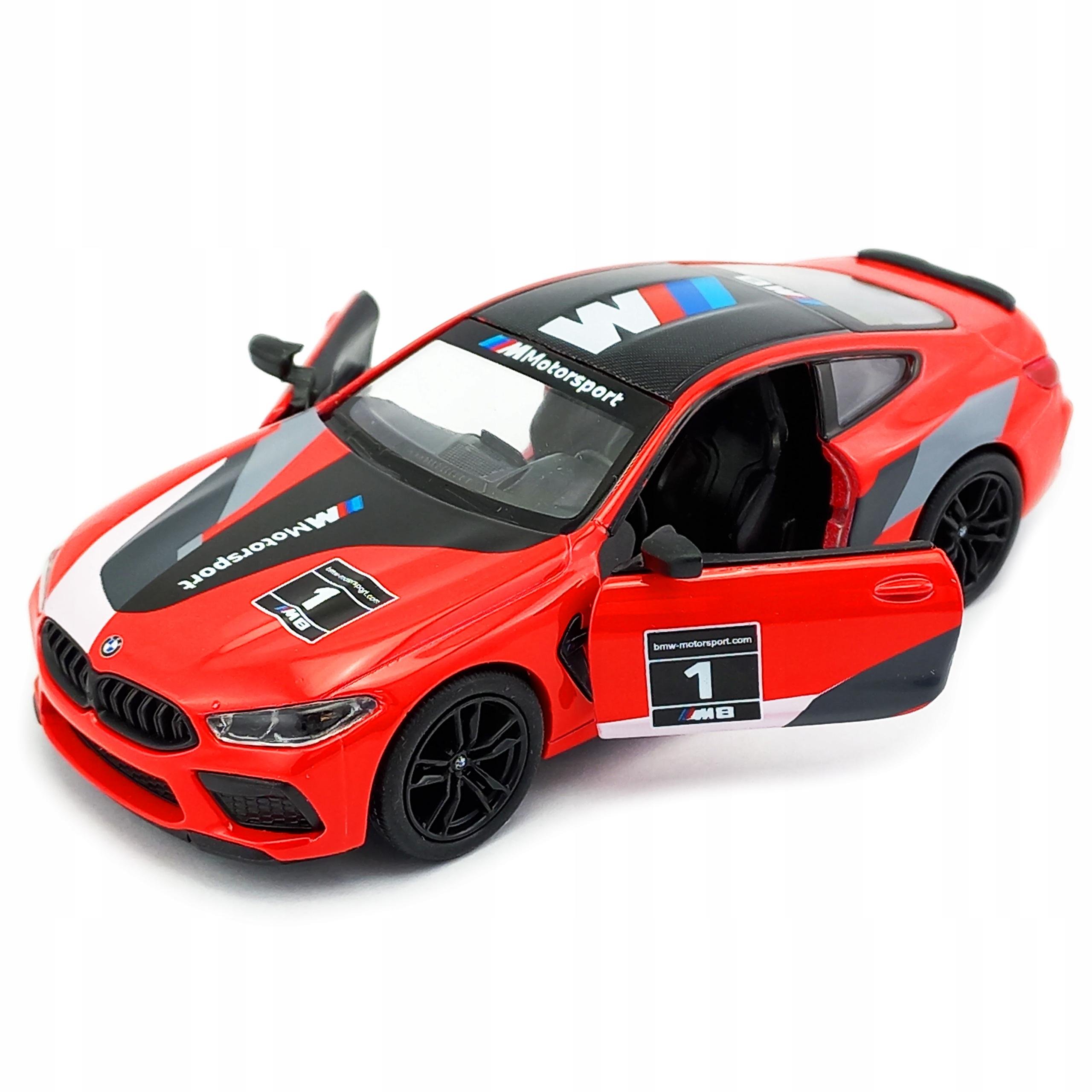 Машинка Kinsmart BMW M8 Competition Coupe 5 Красный (KT5425FW)