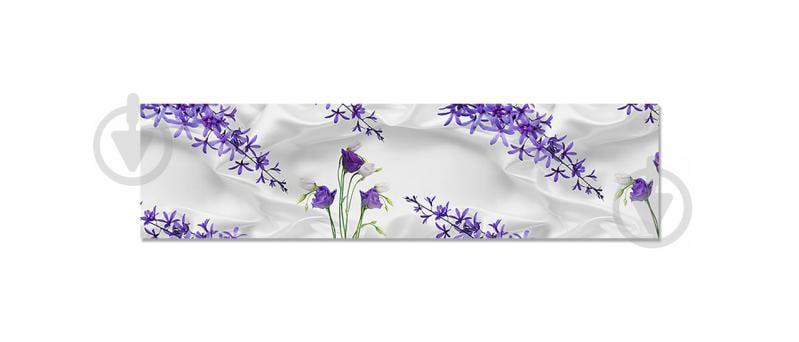 Наклейка виниловая кухонный фартук  Zatarga  "Шелк и Цветы"  650х2500 мм (Z181312/1)