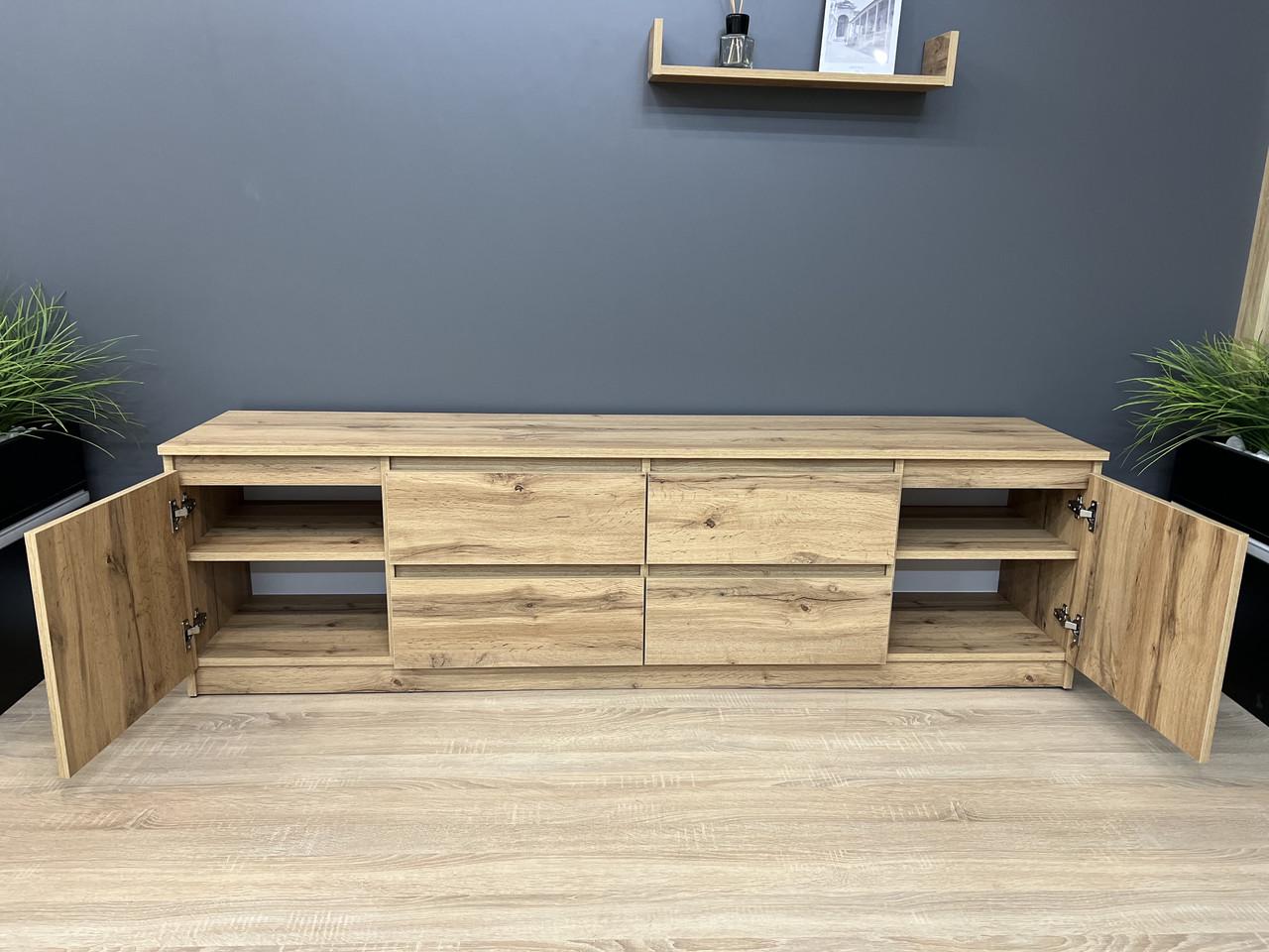 Тумба під ТВ Eверест 1804х510х370 мм Дуб аппалачі - фото 7 Тумба під ТВ Eверест 1804х510х370 мм Дуб аппалачі - фото 7