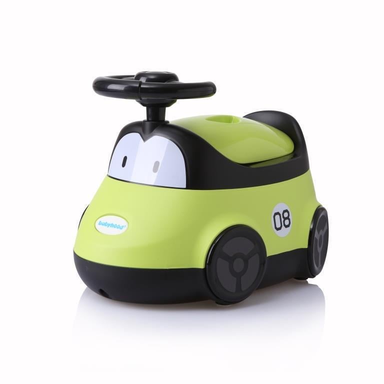 Горшок Автомобиль Babyhood BH-116G Зеленый (29397275)