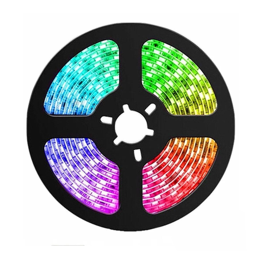 Світлодіодна стрічка RGB 5 м з пультом/блоком (29433517) Світлодіодна стрічка RGB 5 м з пультом/блоком (29433517)