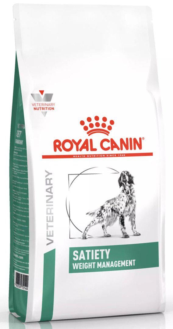 Корм сухий для собак Royal Canin Satiety Weight Management Canine 1,5 кг (3182550731355)