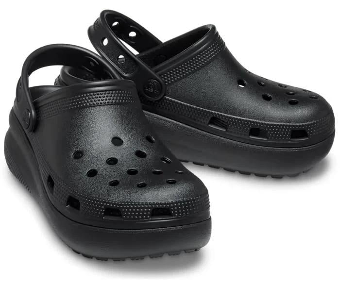 Сабо Crocs Cutie Crush р. J2/EUR 33-34 Black (18255942) - фото 1