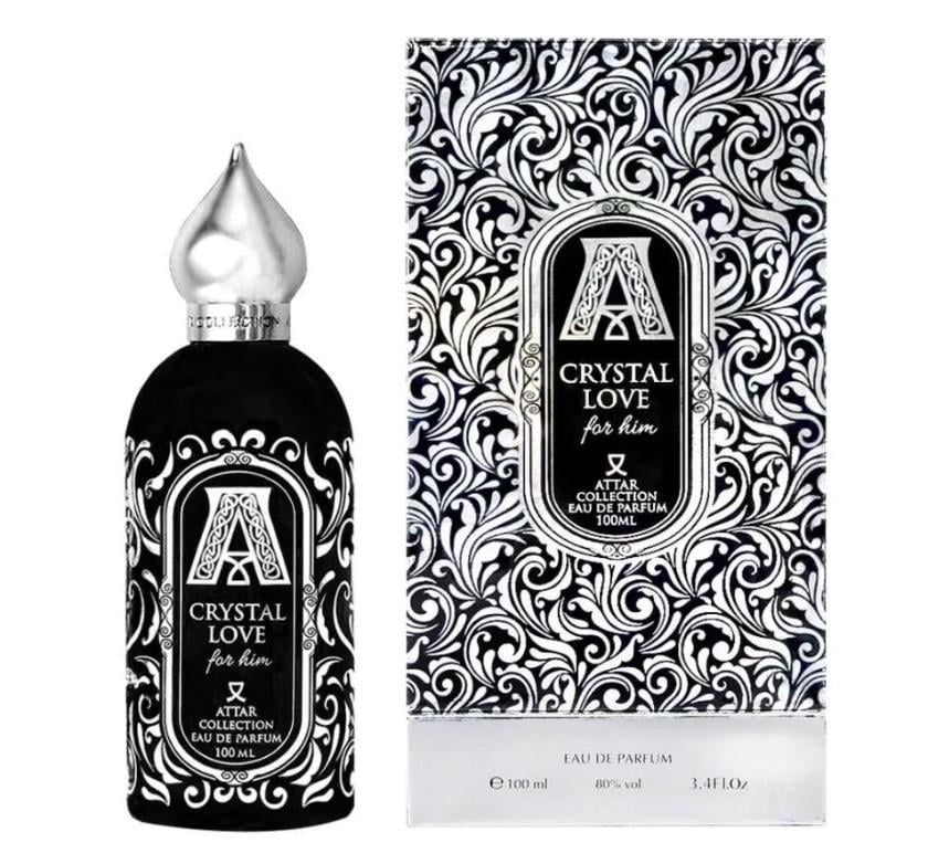 Парфюмированная вода для мужчин Attar Collection Crystal Love For Him 100 мл Парфюмированная вода для мужчин Attar Collection Crystal Love For Him 100 мл