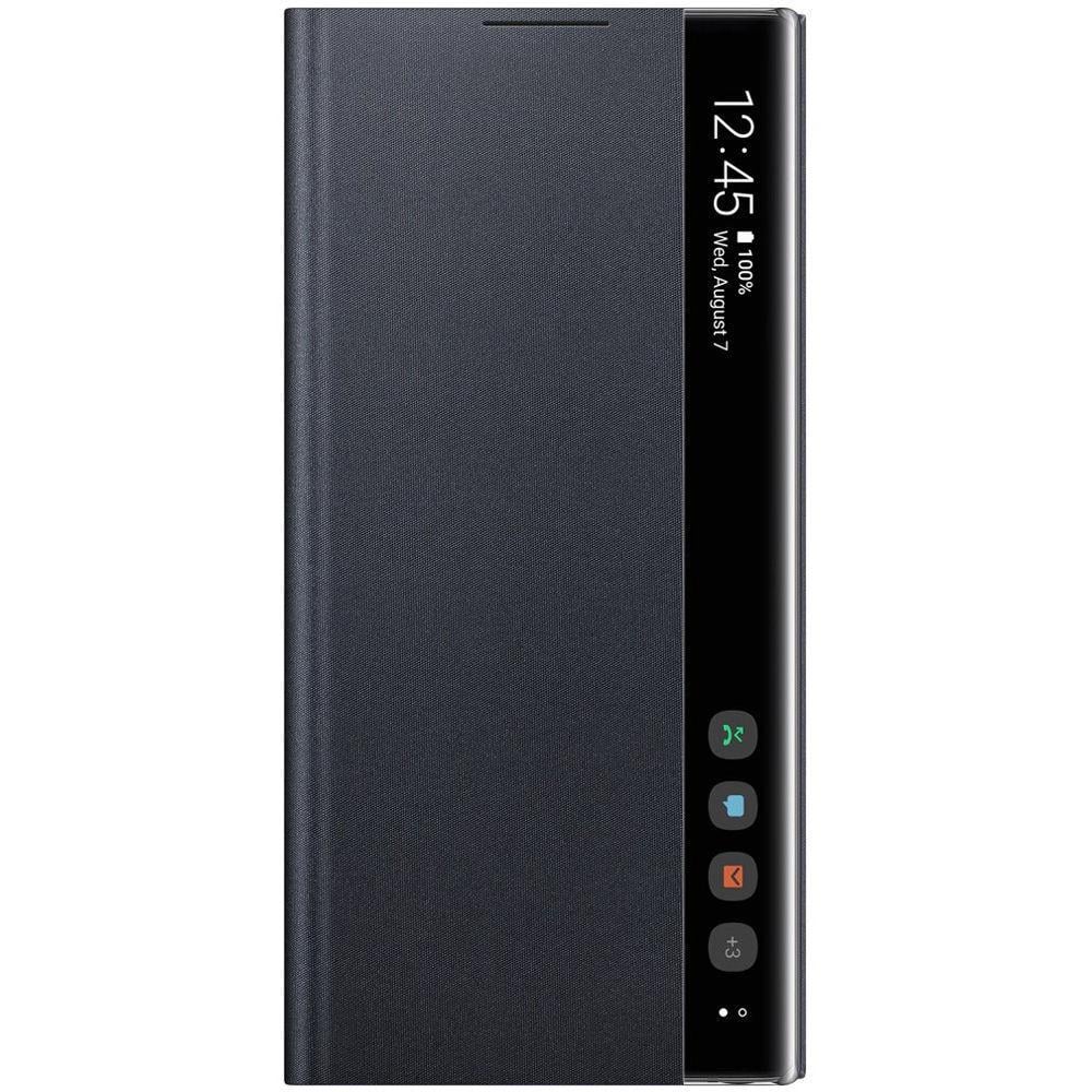 Смарт чехол книжка Samsung Galaxy Note 10 Plus N975 S-View Flip Cover Black Черный