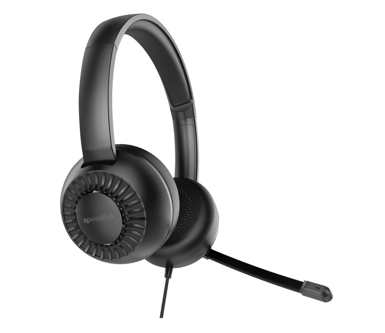 Навушники з мікрофоном Speedlink Metis Black (SL-870006-BK)