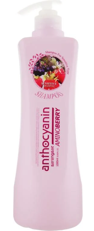 Шампунь для чутливого волосся Aminoberry Sensitive 1000 мл (1037483180)