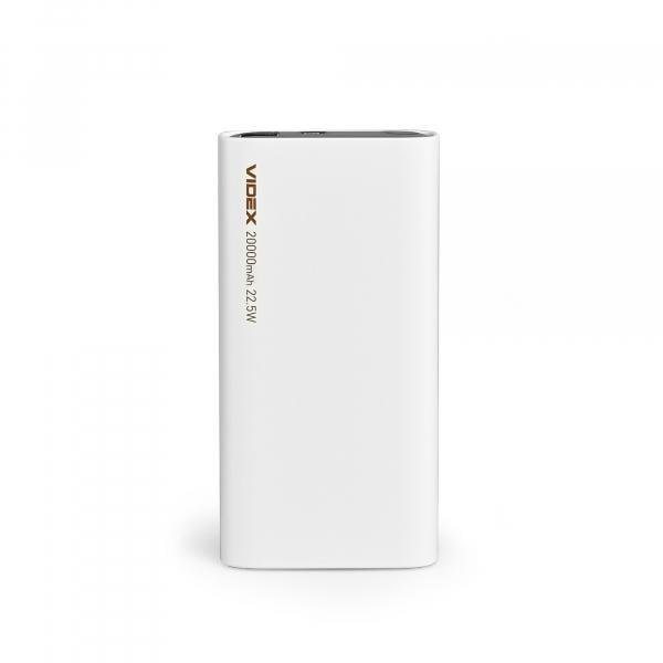 Павербанк Videx 20000 mAh 22,5 W White (VPB-320)