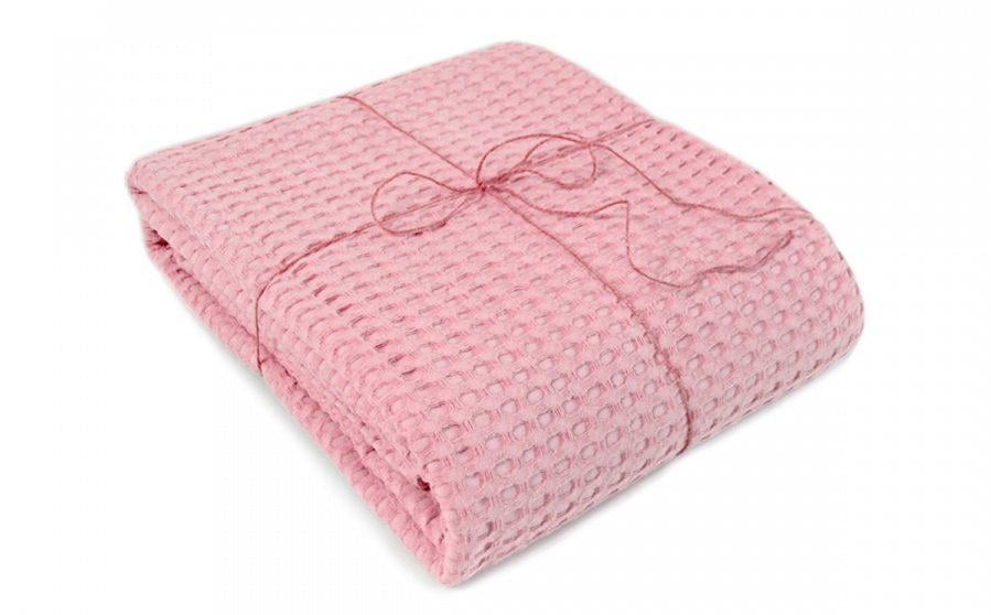 Вафельное покрывало Lotus Jessa pembe 150х230 (143789)