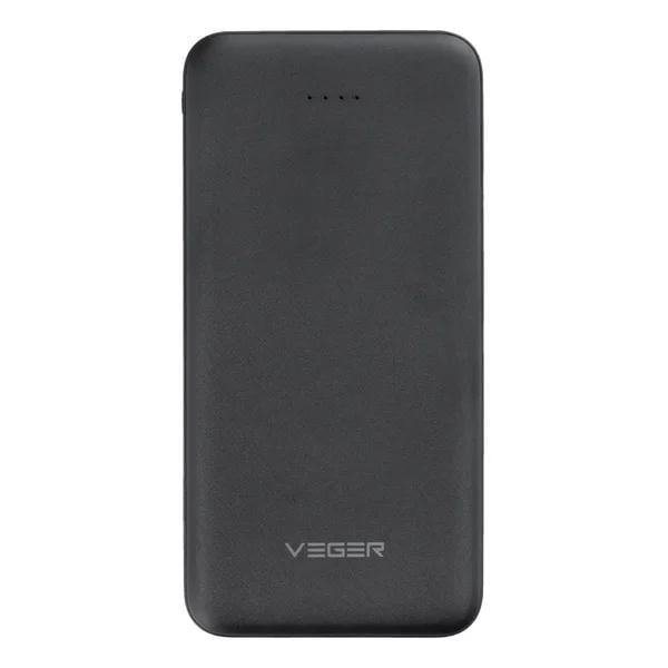 Повербанк VEGER A10 Li-pol 10000 mAh 10W Black (VG-W1065)