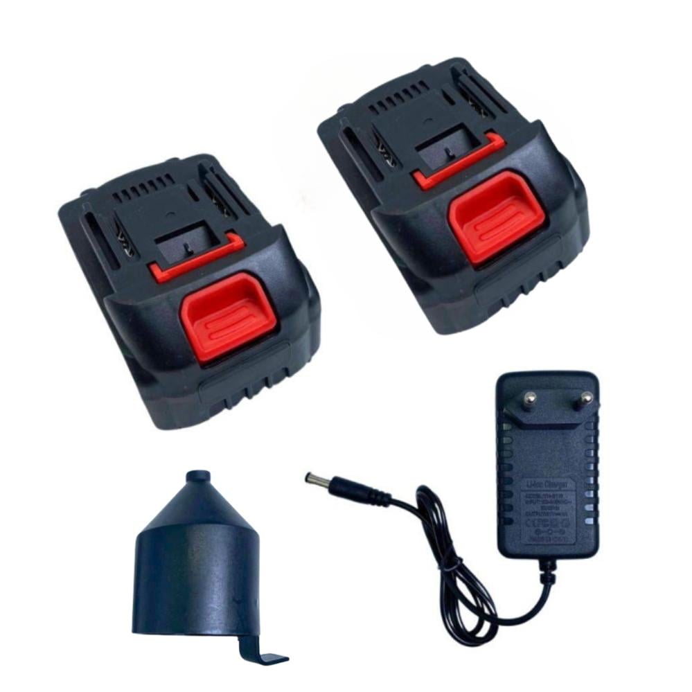 Фарбарозпилювач портативний з 2-ма акумуляторами 18 В та регулюванням ширини 1000 мл (120.1321) - фото 7