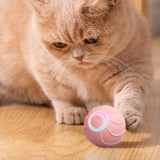 Іграшка для тварин інтерактивна-підстрибуюча Petgravity Смарт-м'ячик з usb зарядкою Рожевий (2275804467) - фото 3 Іграшка для тварин інтерактивна-підстрибуюча Petgravity Смарт-м'ячик з usb зарядкою Рожевий (2275804467) - фото 3