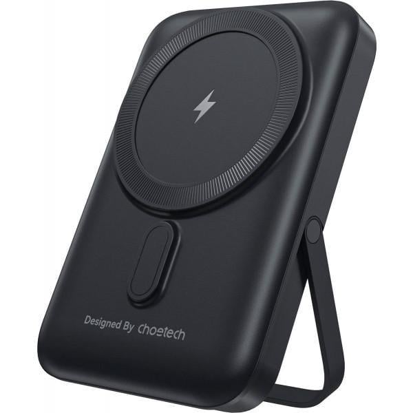 Повербанк Choetech B743 10000 mAh 20W PD 3.0/QC 3.0 Magnetic Wireless Holder Black (B743-CCBK)